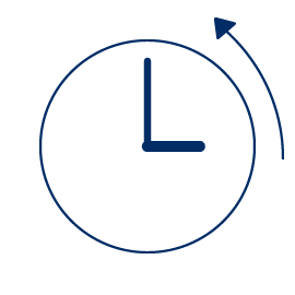 Clock moves backwards by one hour
