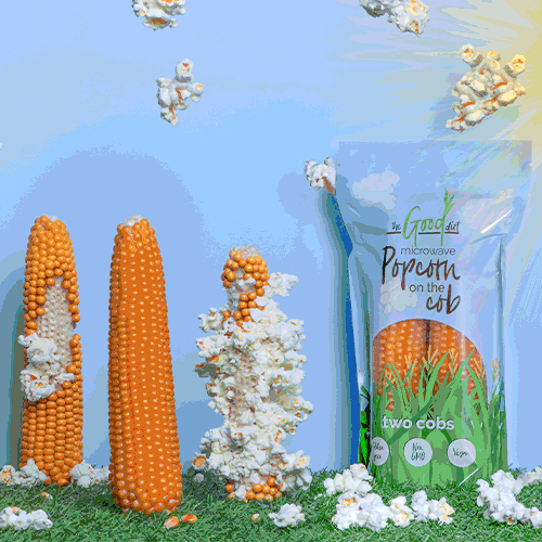 gif of corn and popcorn on the cob 