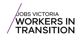 Jobs Victoria Workers in Transition logo