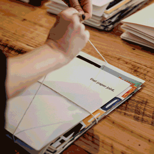 gif with handmade customised collages 